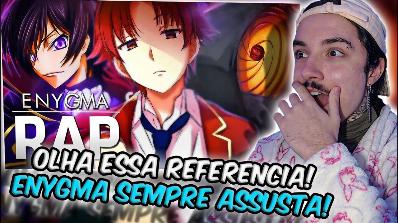 (REFERENCIAS!) REAGINDO ao Rap dos Manipuladores | Ayanokoji, Lelouch, Obito... | Enygma | REACT