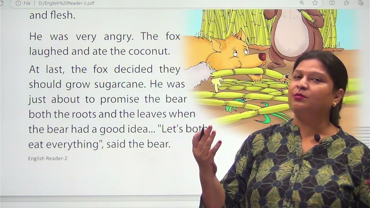 CHAPTER 2 THE FOX AND THE BEAR | ENGLISH READER CLASS 2