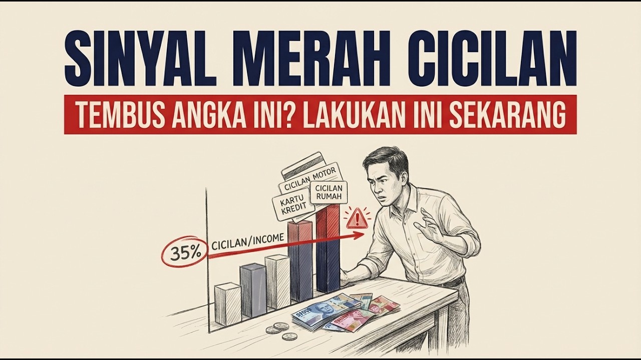 ANGKA KRITIS 35% : Jika Cicilanmu Melewati Batas Ini, Lakukan Strategi Darurat Berikut Sekarang Juga
