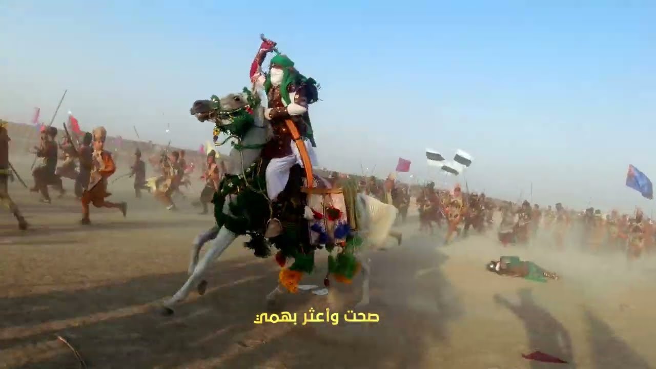يالشايل نعش عيني هذا وليدي تانيني :: لقطات من تشابية واقعة الطفة الأليمة #موكب_شهيد_الجمعة_الحسيني