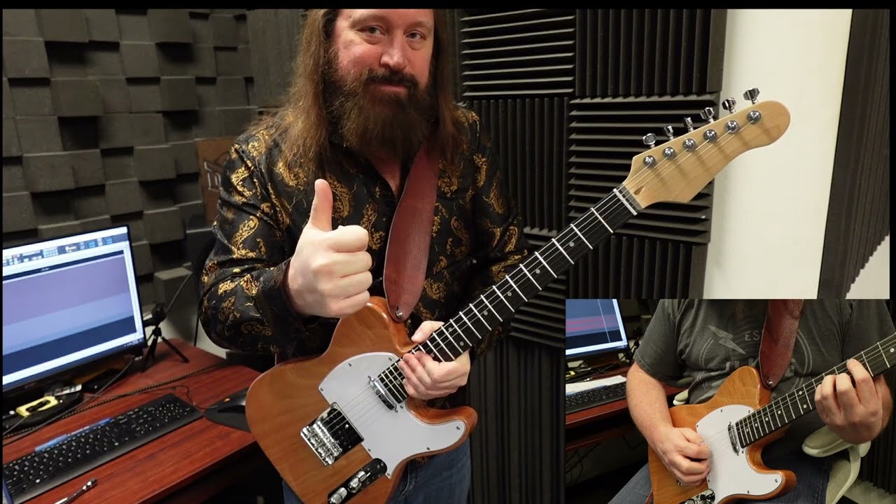 Strich DIY Guitar Kit, TL Style Mahogany Body & Maple Neck. For Best Price Link In Description.