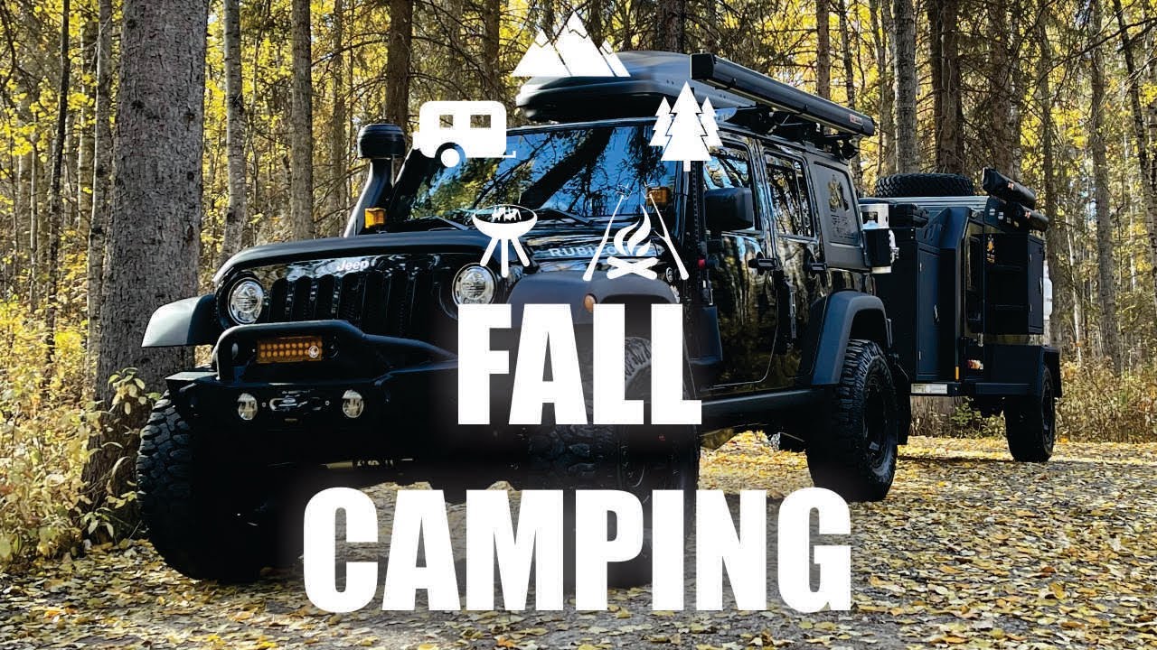 Fall camping with our Off Grid Trailers Expedition 2.0