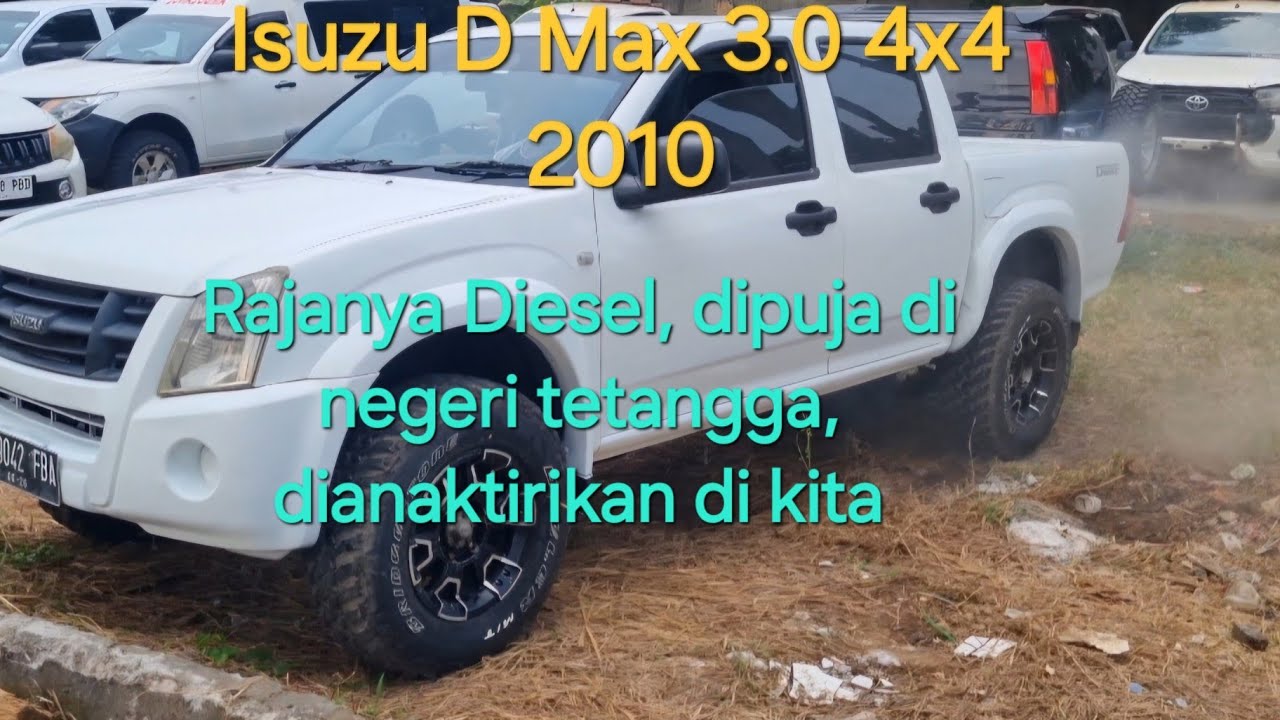 TERJUAL ! Isuzu D max 2010 ex Patroli security, siap keliling NKRI
