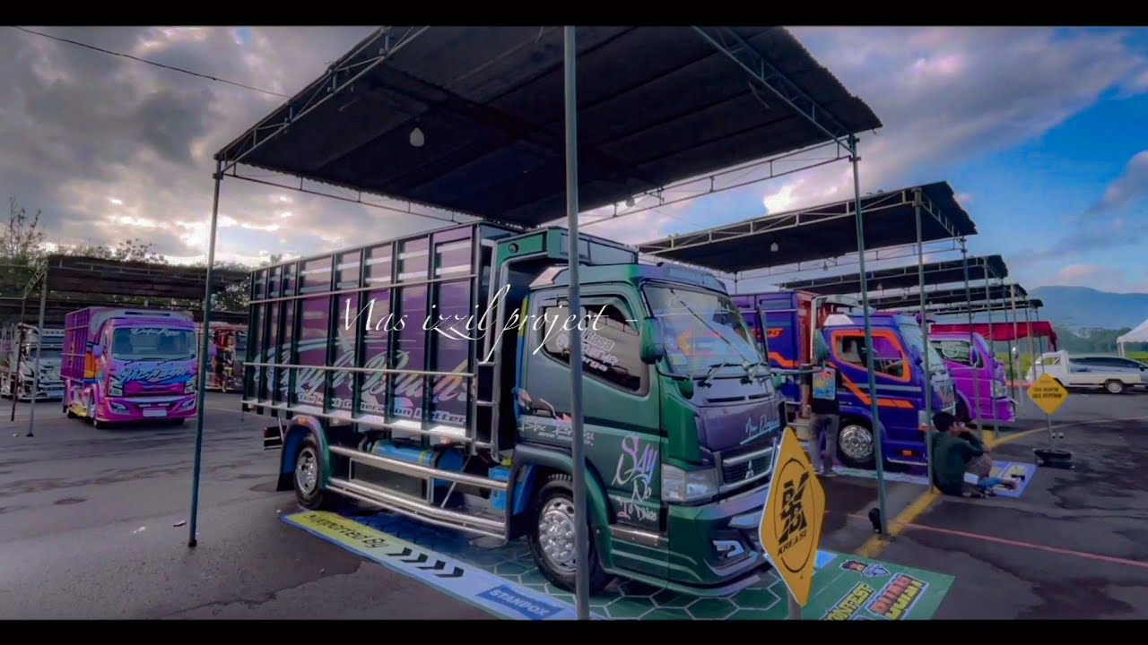 Keren poll‼️Kontes truck modifikasi antar karoseri dan variasi indo 😍 (PurbalinggaAutokontes)