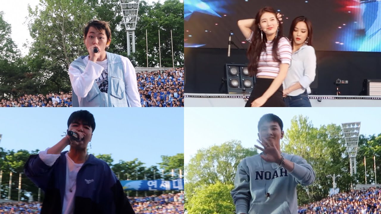HD FANCAM: YONSEI AKARAKA 2018 (Line Up: Hyukoh, iKON, Suzy, Zico, Sunmi, and PSY)