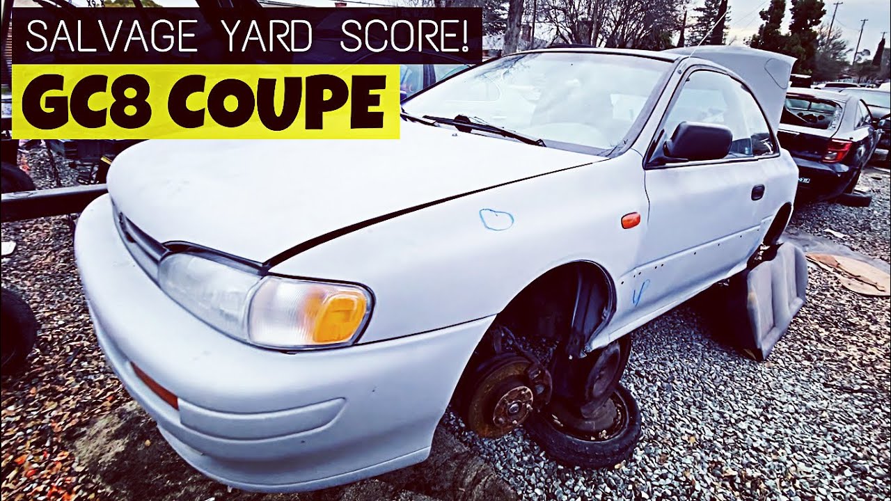 Stripping RARE Subaru GC8 Coupe Interior Parts!