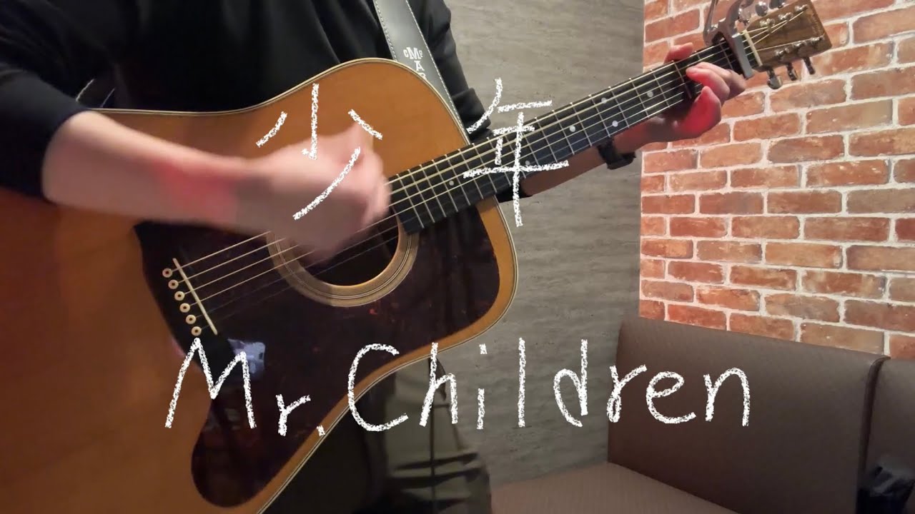 少年　Mr.Children 弾き語り　ギター　cover