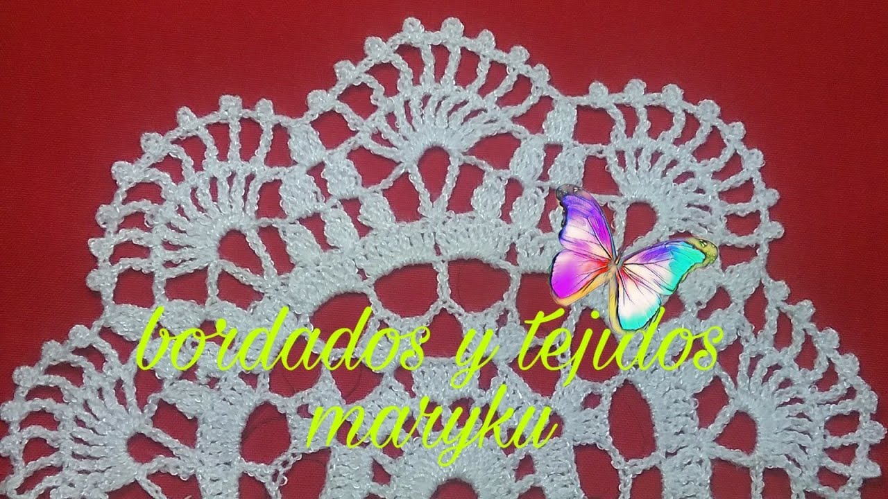 PUNTILLA DE UNA SOLA VUELTA  #  43 (BORDADOS Y TEJIDOS MARYKU)