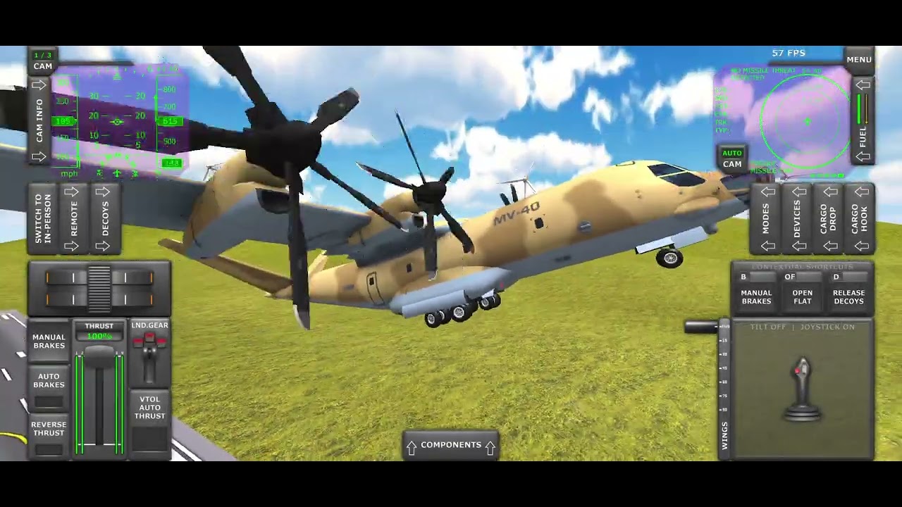 dodging missiles with every military plane in tfs