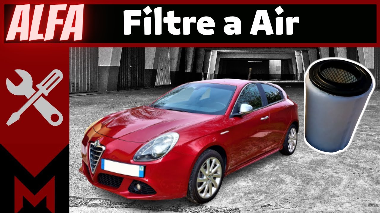 Remplacer Filtre a Air Alfa Romeo Giulietta 🍀 Air Filter Replacement 🔧 Meca Maniaque 🔧