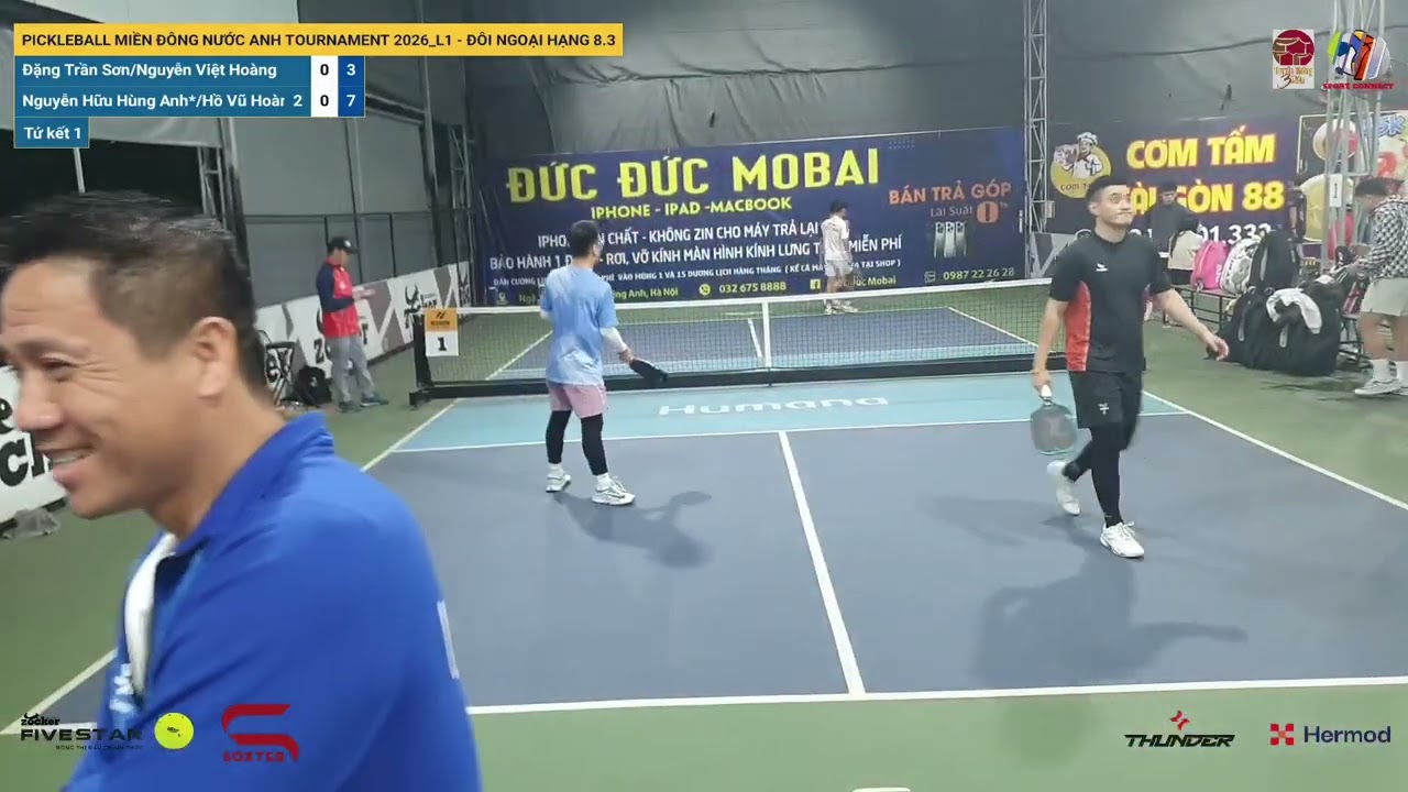 PICKLEBALL MIỀN ĐÔNG NƯỚC ANH TOURNAMENT 2026_L1 - ĐÔI NGOẠI HẠNG 8.3V3-B1