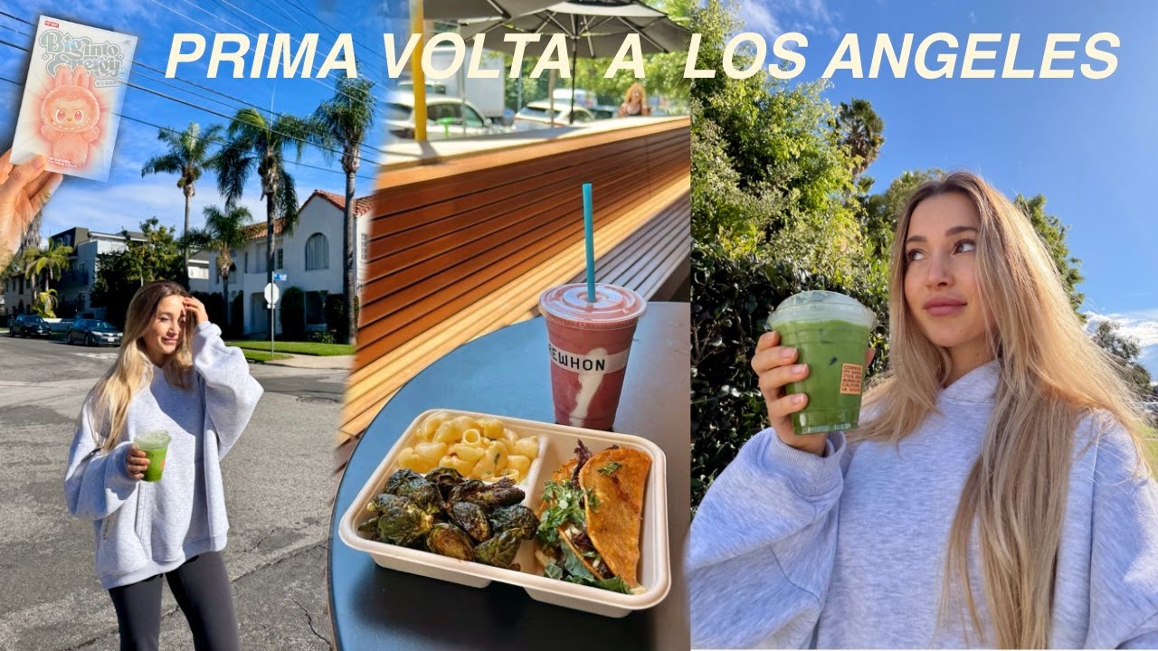 La mia settimana a LOS ANGELES 🌴✨ Hollywood Sign, Erewhon & il mio primo Labubu!