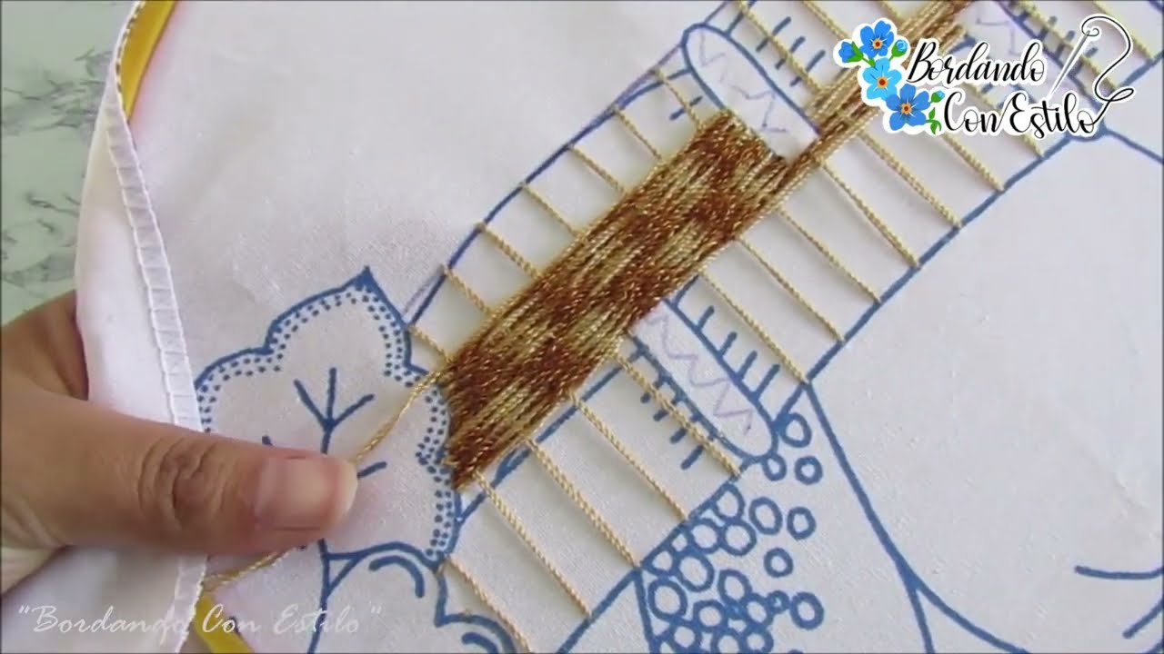 ESTA PUNTADA ES PERFECTA PARA CANASTAS