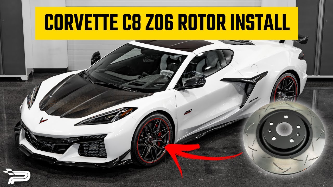 C8 Corvette Z06 Rotor Install - Paragon Performance