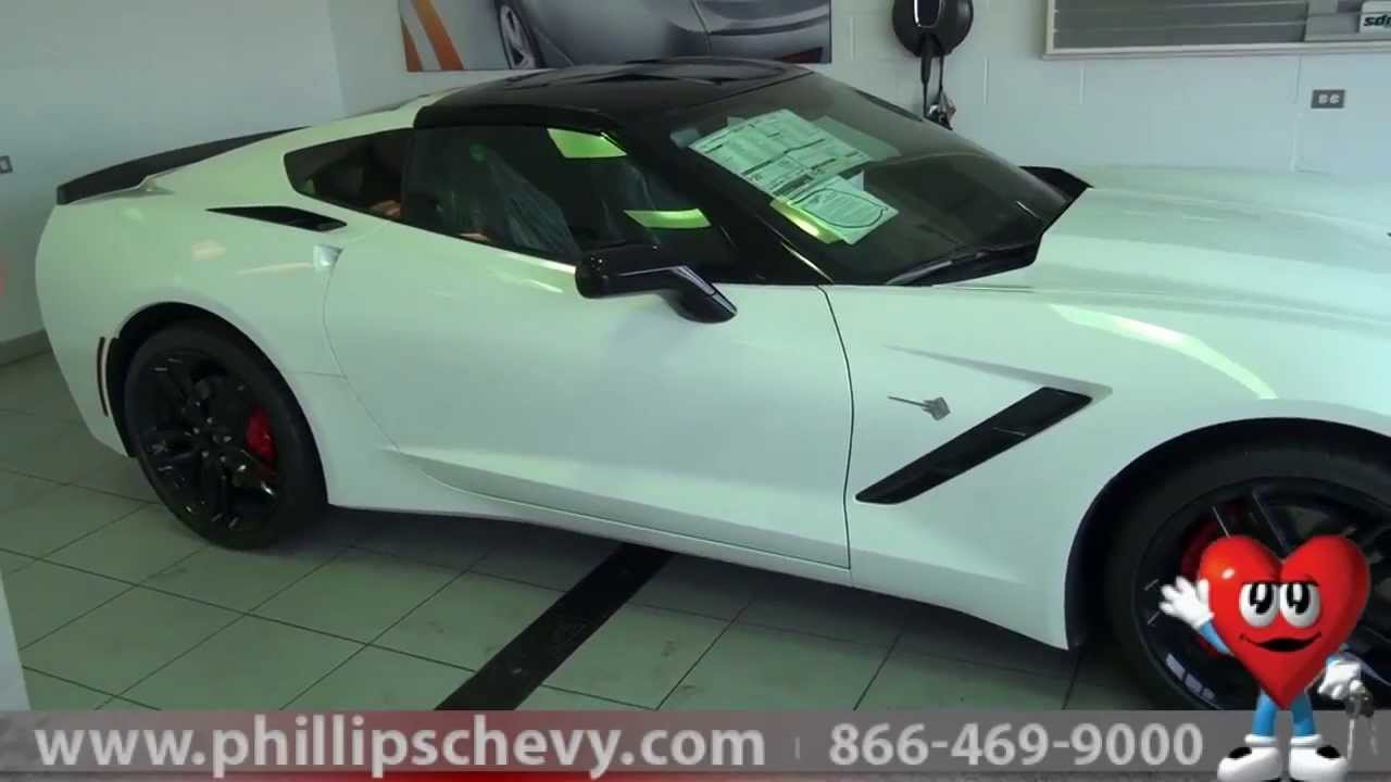 2014 Chevy Corvette Stingray - Z51 Package - Phillips Chevrolet - New Chicago Car Dealership