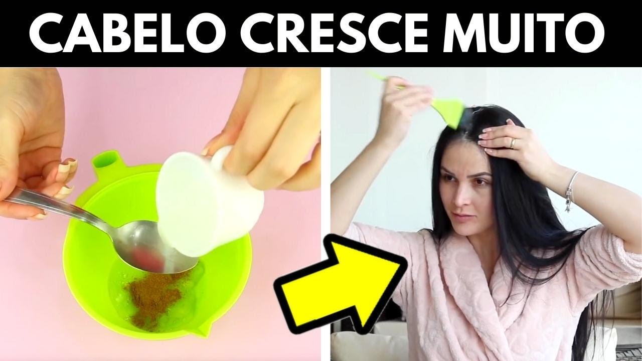 MELHOR HIDRATAÇÃO CASEIRA para CABELO CRESCER RÁPIDO, PARAR DE CAIR com BABOSA e... (Funciona Mesmo)