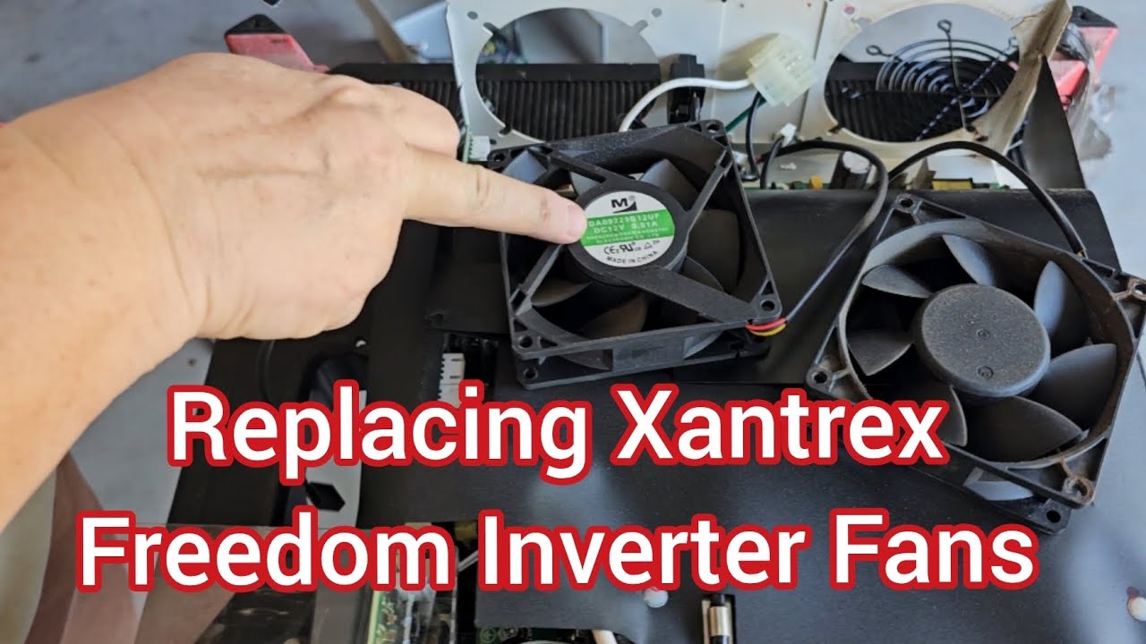 Replacing Xantrex X/XC Freedom Inverter Fans