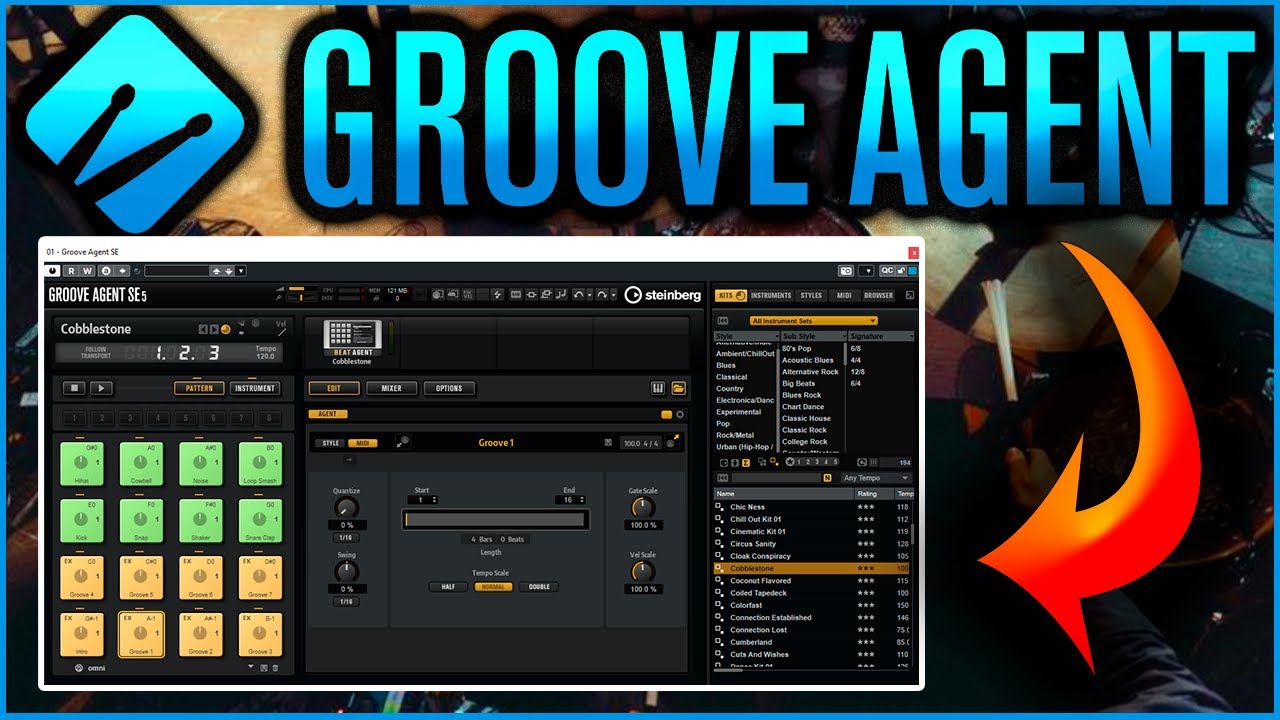 GROOVE AGENT -  DANDOLO TODO SIN PENSARLO [AL DETALLE] CUBASE 12