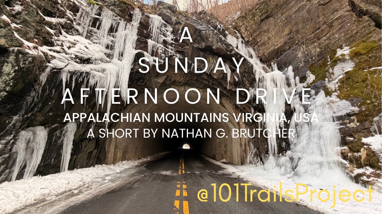 A Sunday Afternoon Drive through Virginia's Appalachians #snow #nationalpark #hermanosgutierrez