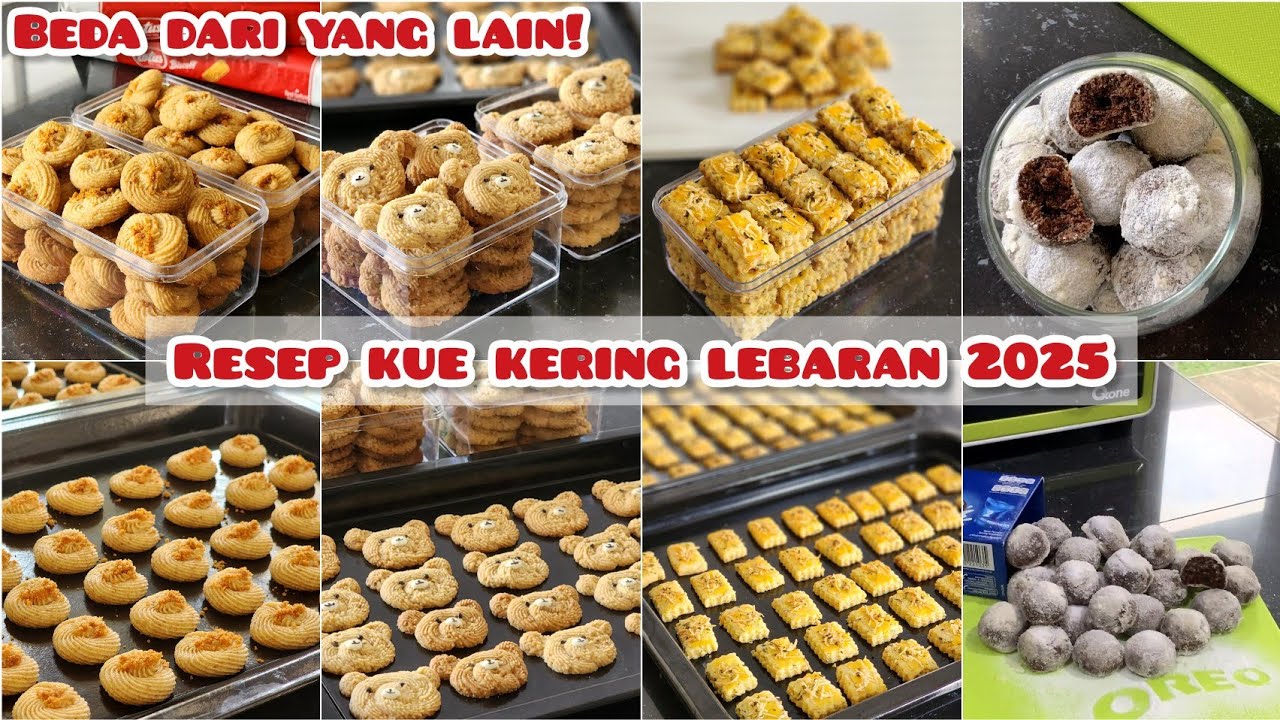 4 resep kue kering lebaran 2025 enak dan beda dari yang lain. Wajib coba selain nastar dan kastengel