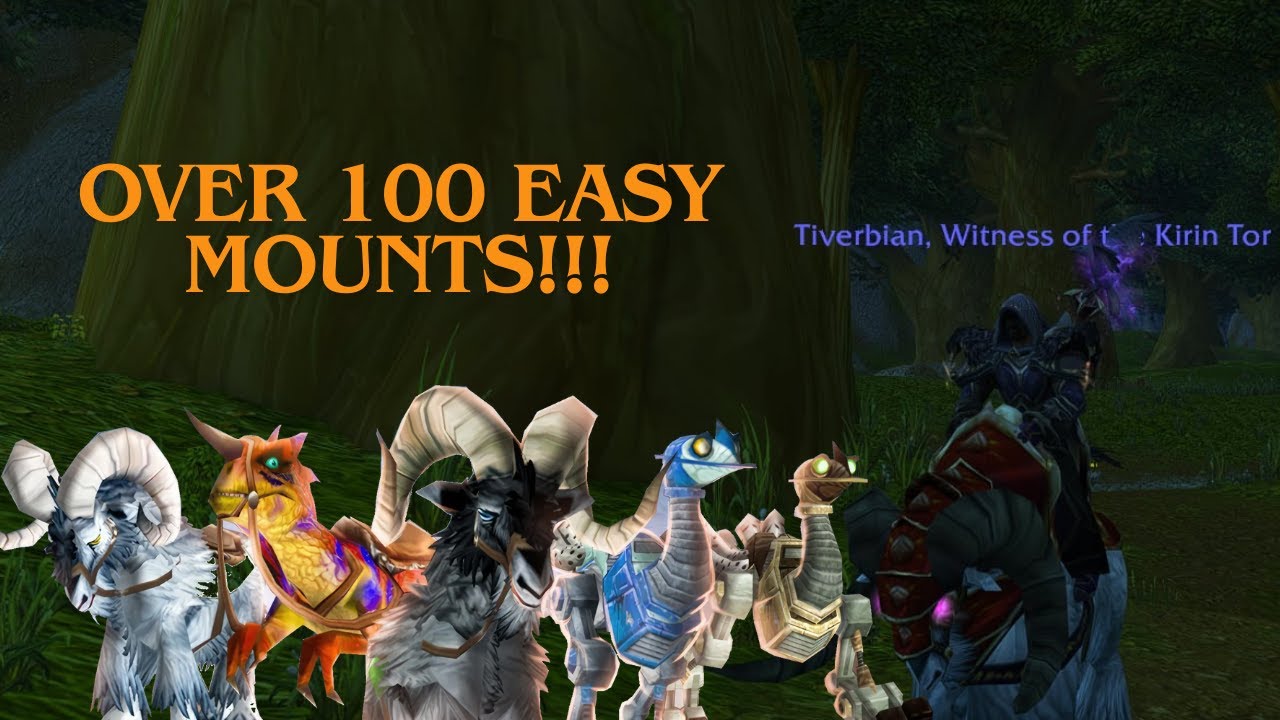 Easy 100+ Racial Mounts in WoW &ndash; Fast Vendor Mount Guide (2025)