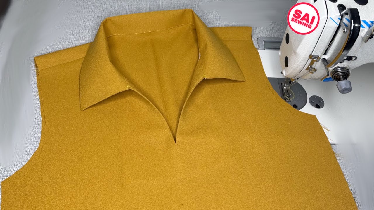 Classic Notch Collar with V-split—timeless Sewing Techniques | Sewing Tips and Tricks