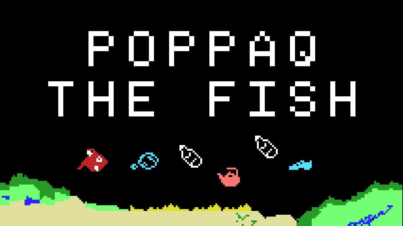 [MSX] Poppaq the Fish - Longplay