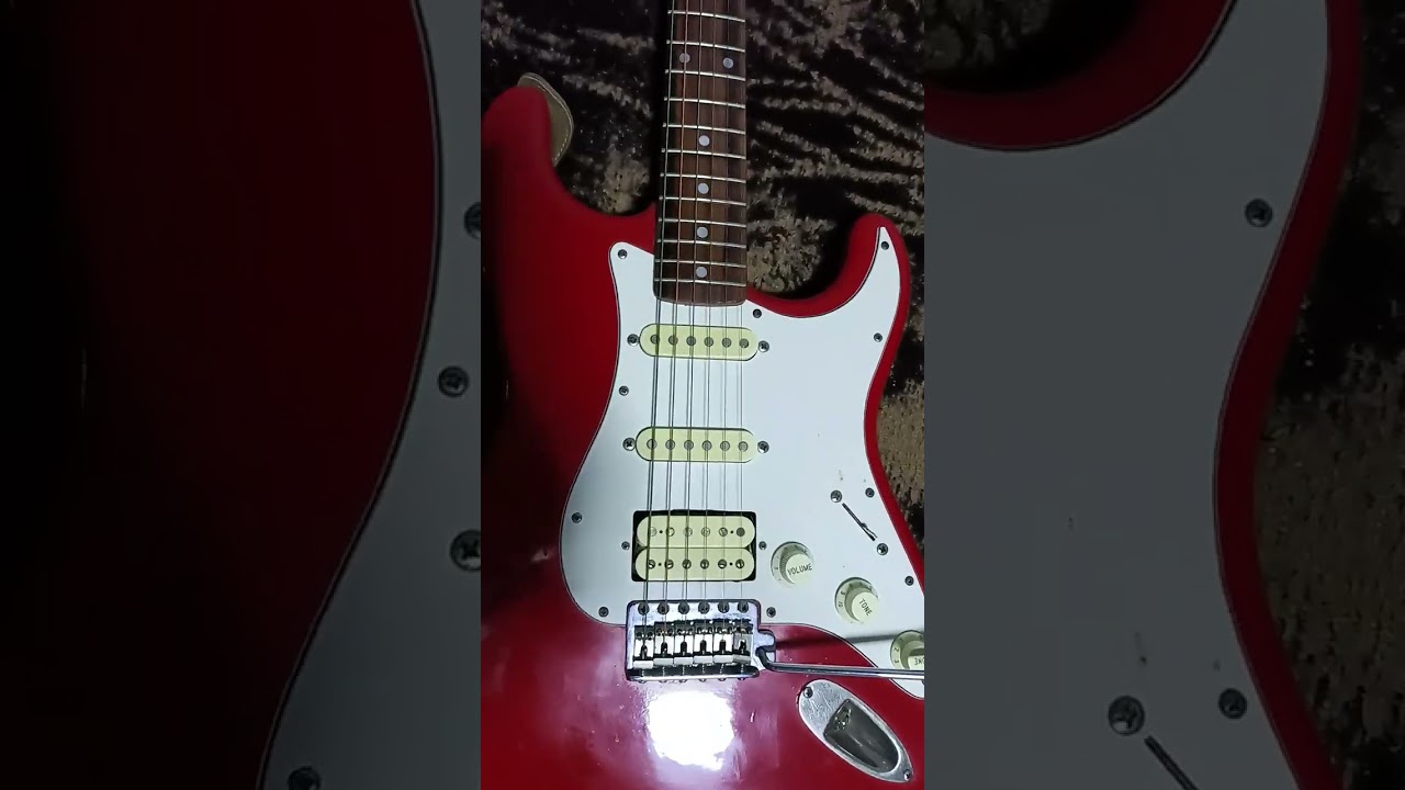 Parte de mi colección de guitarras 