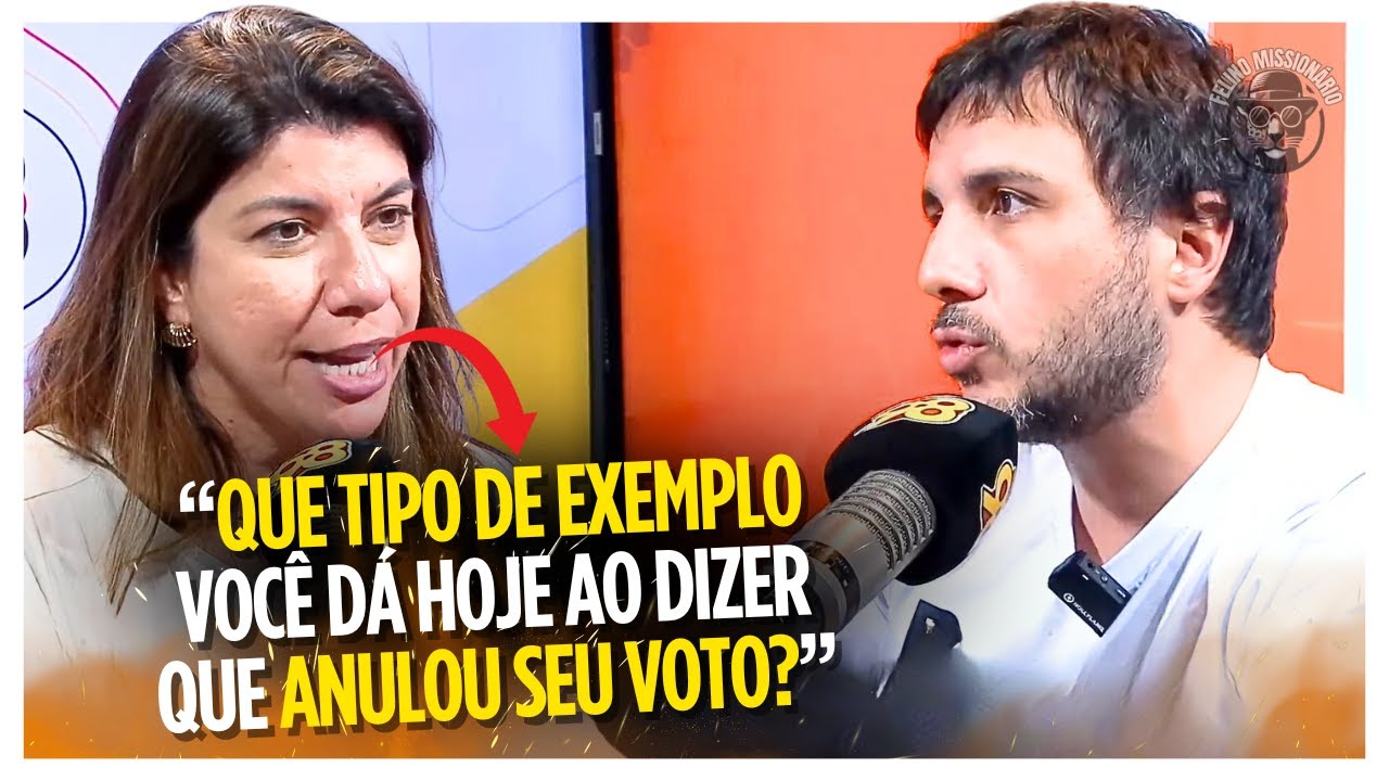Renan Santos é QUESTIONADO em RÁDIO do Rio Grande do Norte