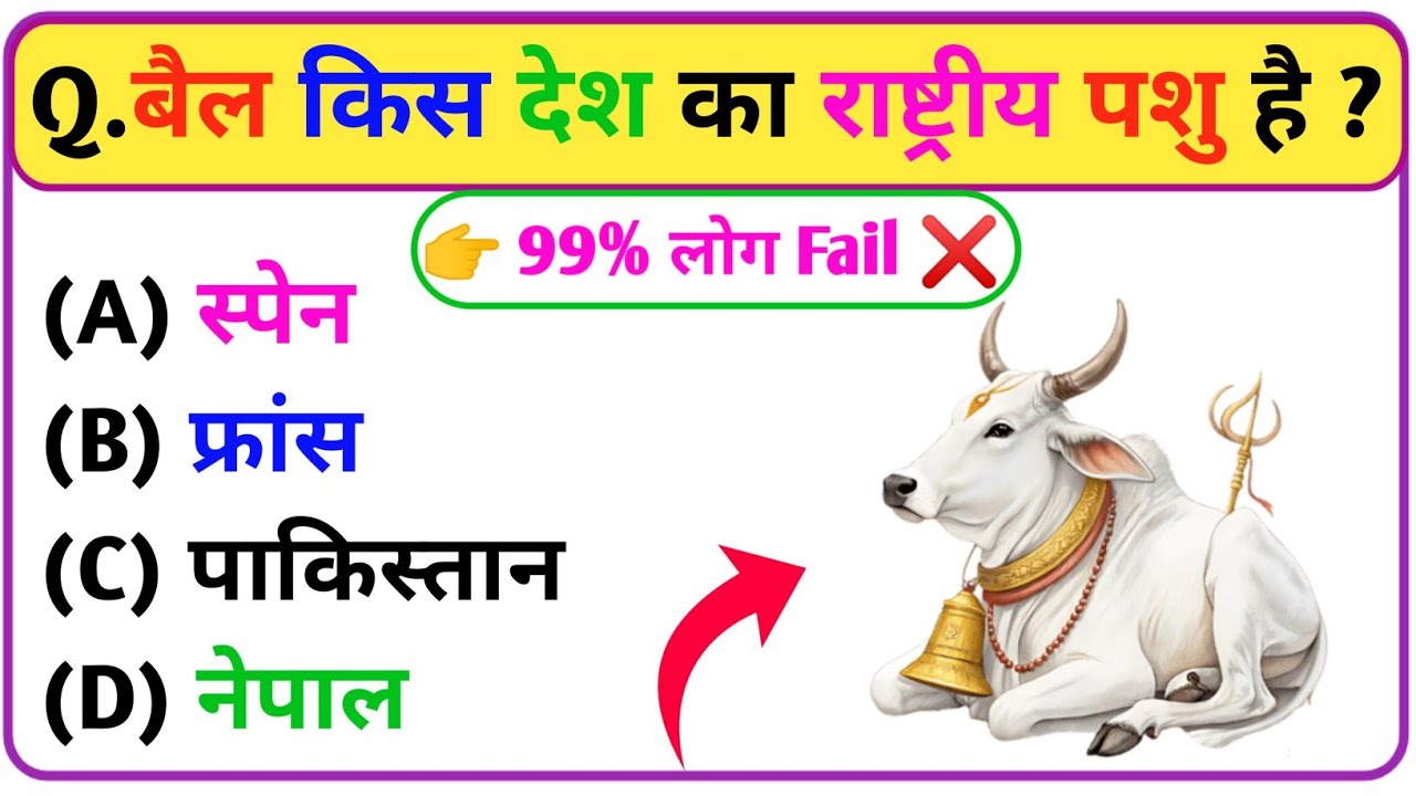 Gk || Gk Question || Gk In Hindi || Gk Question and Answer || Gk Quiz || G.K GYAN ACADEMY || 📚🇮🇳😎