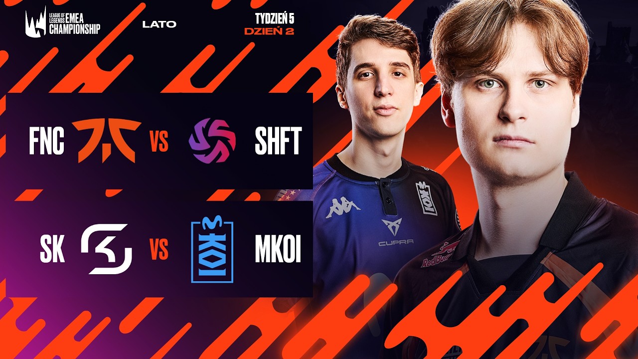 🔴FNATIC vs SHIFTERS🔴SK GAMING vs MOVISTAR KOI🔴W5D2 LEC SUMMER 2026🔴