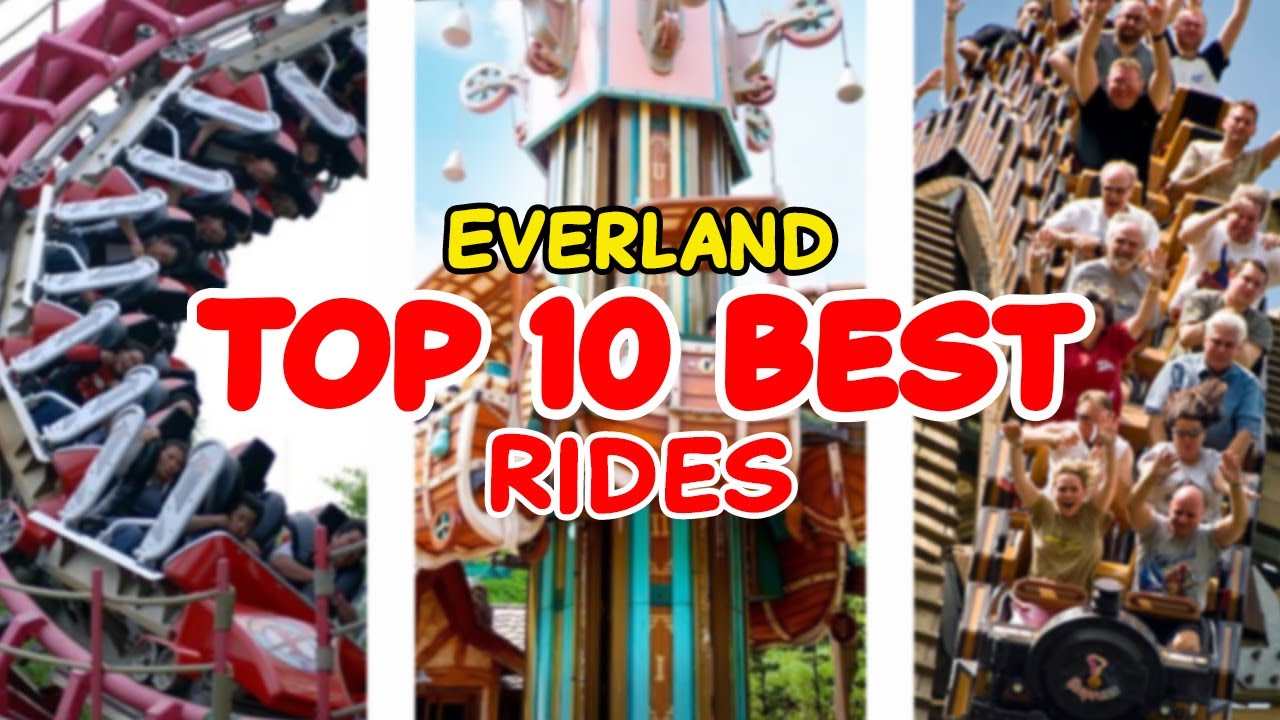 Top 10 rides at Everland - Yongin, South Korea | 2022