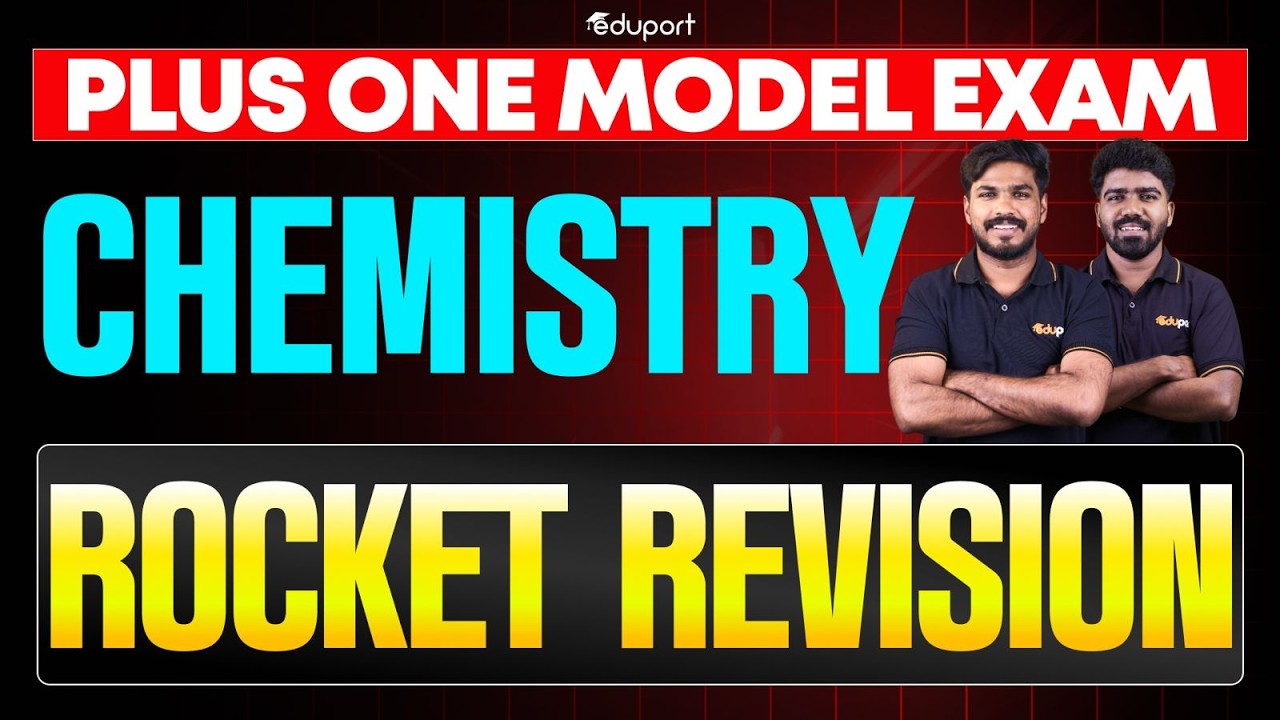Plus One Chemistry | Model Exam Rocket Rivision | Eduport Plus One