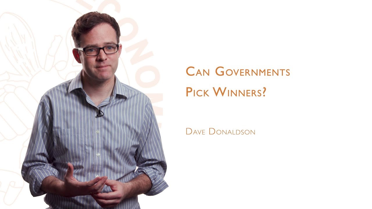 Can Governments Pick Winners? (Dave Donaldson)