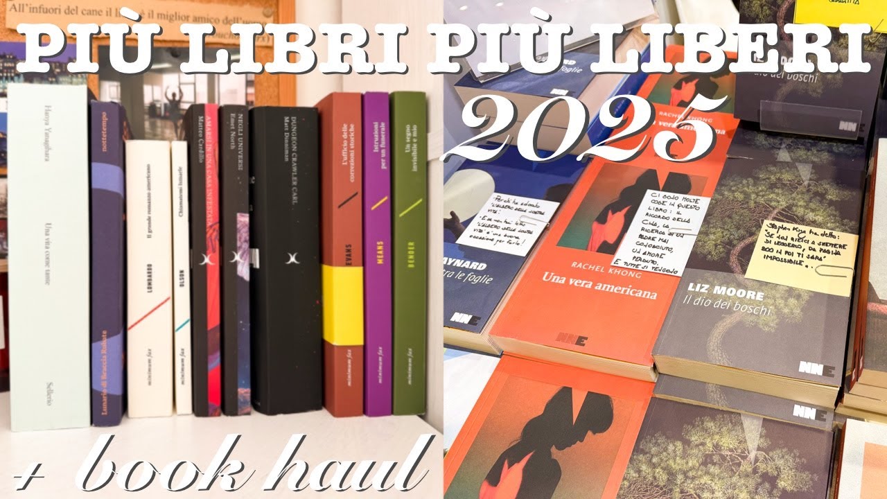 Più Libri Più Liberi 2025 📚 qualche CLIP dalla FIERA e BOOK HAUL