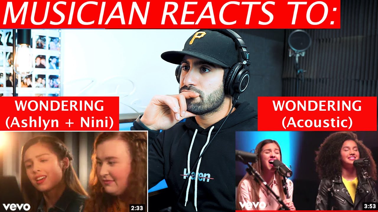 Wondering (Ashlynn & Nini Piano + Acoustic) | Musician's Reaction | Olivia Rodrigo, Julia Lester