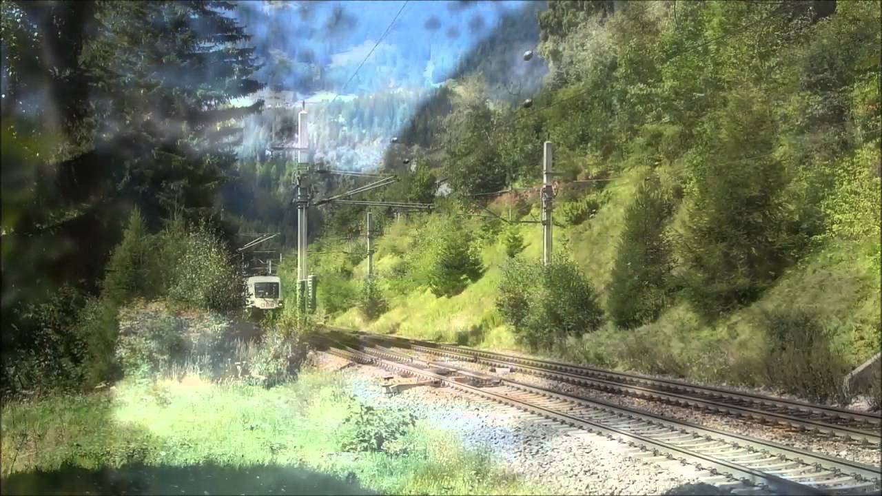 Die Brennerbahn: St  Jodok / La linea del Brennero: St. Jodok