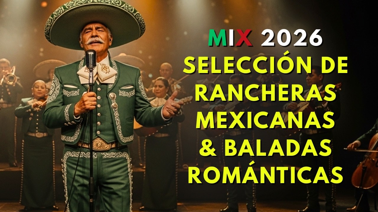 Mix 2026 Selección de Rancheras Mexicanas & Baladas Románticas ♫ Best Mexican Music