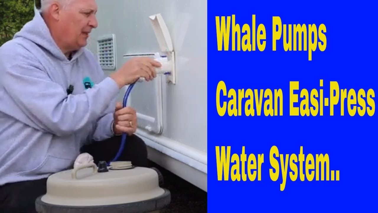 Whale Pumps Easi-Press Caravan Water System (Includes Demo)