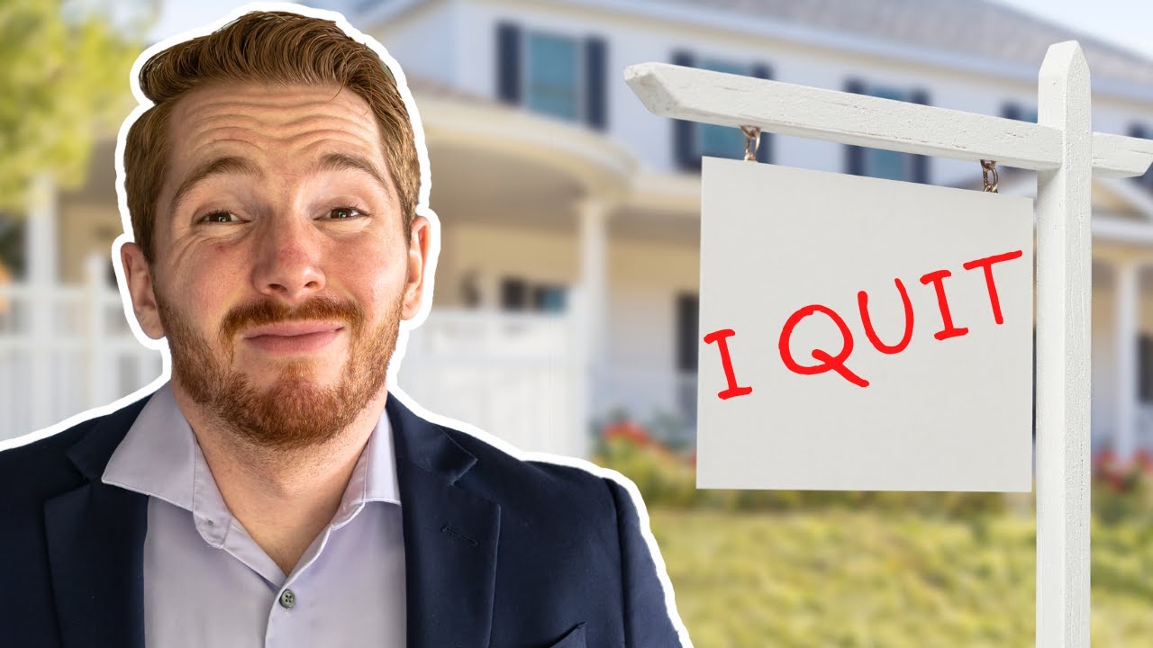🔴 Giving up on my real estate career... Quitting real estate...