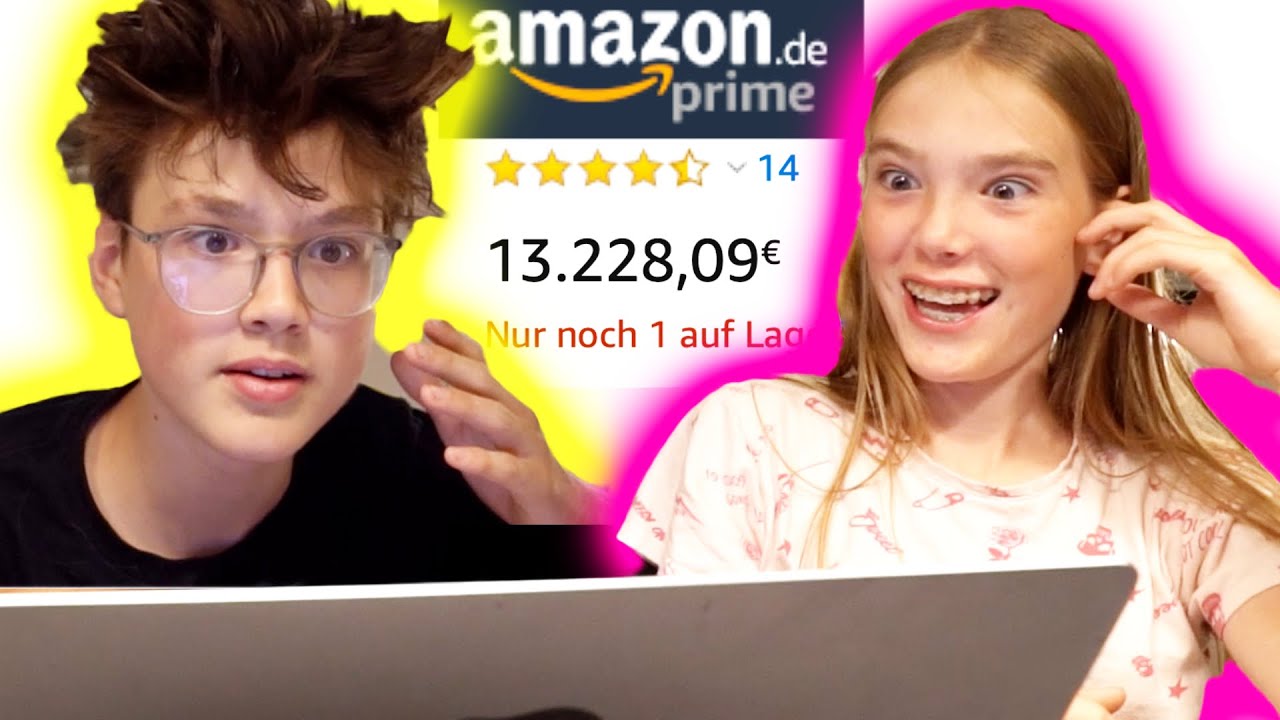 Meine KLEINE SCHWESTER darf ALLES auf AMAZON bestellen!