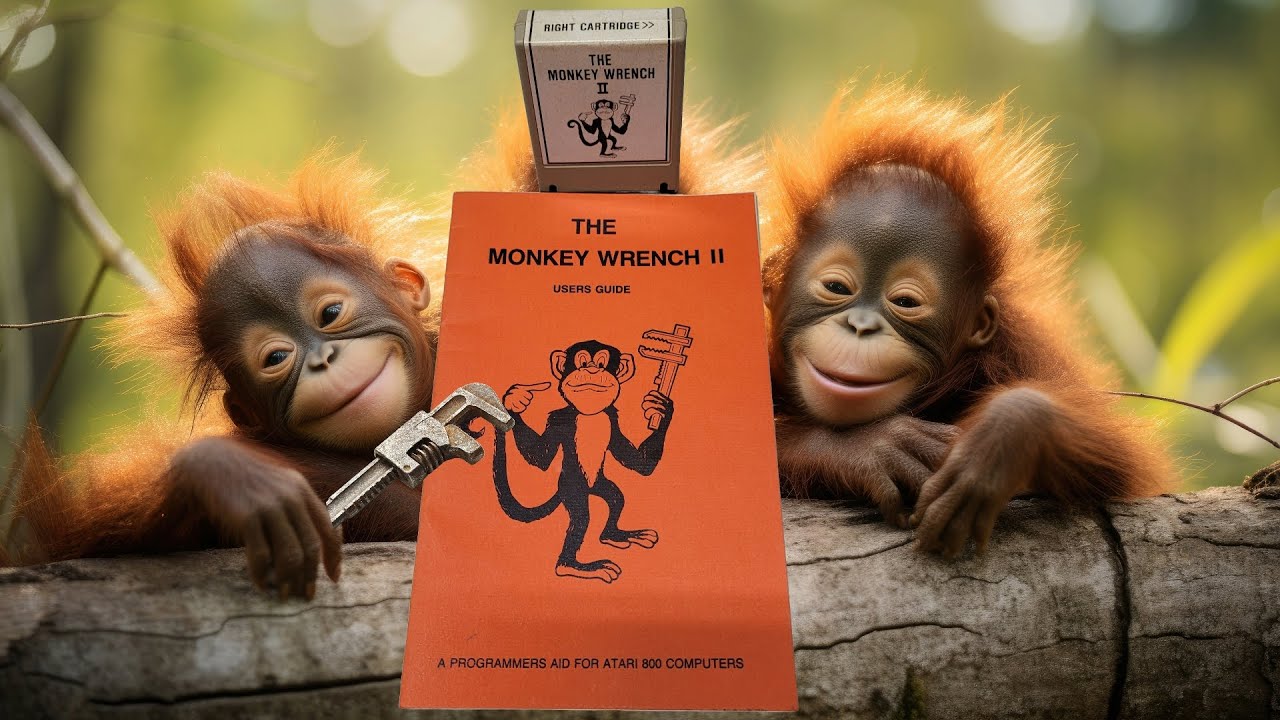 (1983) Eastern House Software Monkey Wrench II : For the Atari 800 Right Cartridge Slot