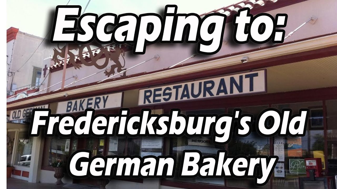 Escaping to: Fredericksburg's Old German Bakery
