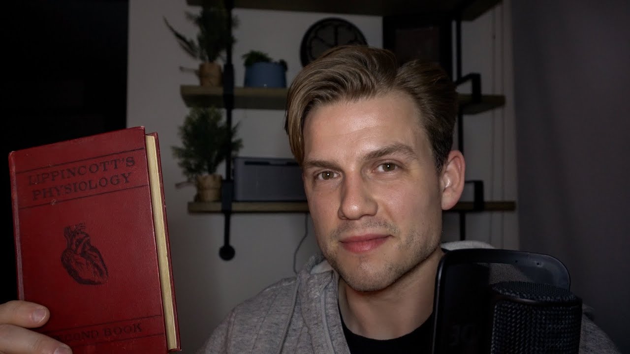 Medical ASMR (Old Books) | Over 100 Year Old Text | Circulation of Blood | Male ASMR | Soft Spoken