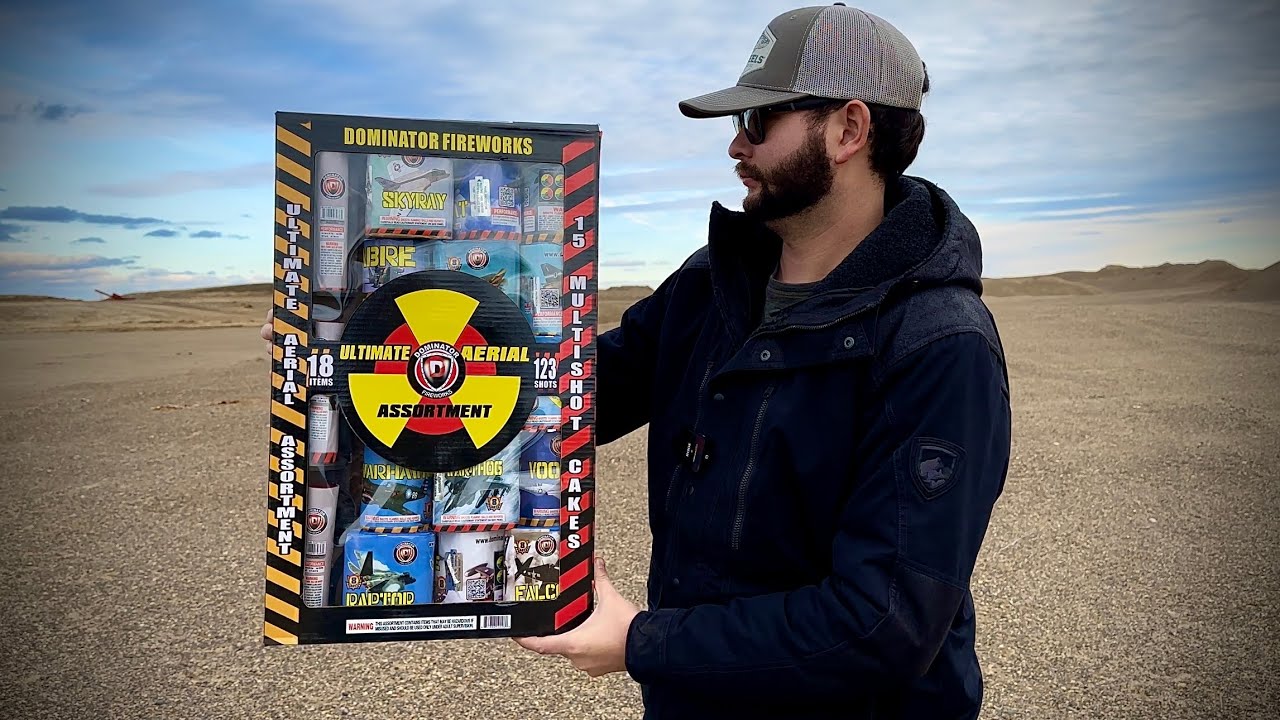 THE ULTIMATE AERIAL FIREWORK ASSORTMENT ALL AT ONCE