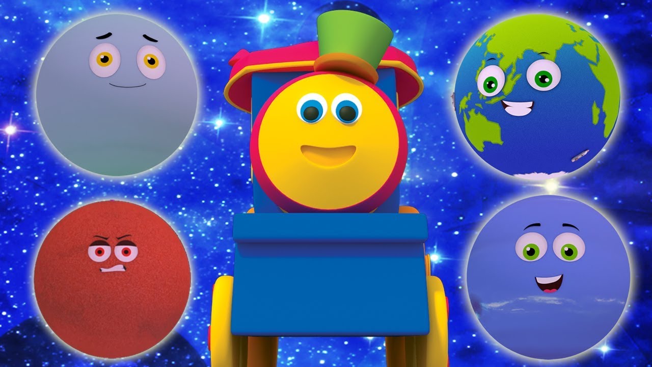 Bob The Train | Planet Song | Nursery Rhymes in Kannada | Learn Planets | ಬಾಬ್ ಗ್ರಹದ ಹಾಡುಗಳು