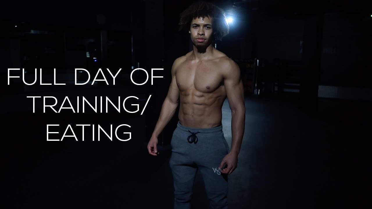 A DAY IN THE LIFE OF A FITNESS YOUTUBER - FULL DAY OF EATING AND TRAINING