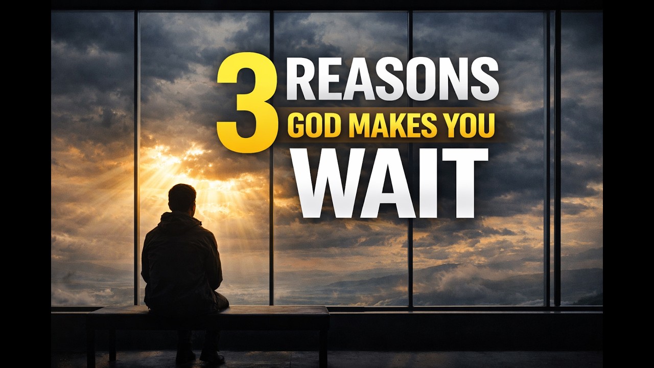 3 Reasons why God makes you wait.#ChristianLiving#GodsTiming#FaithJourney#WaitingSeason#TrustGod