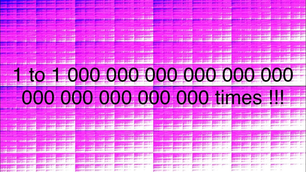 Clock ticking sound over 1 Decillion times !!! (Original)