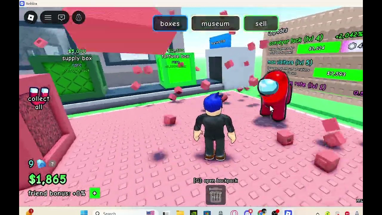 Roblox and an exsiting game [UPD] Build a Museum!